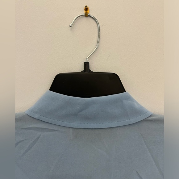 Gucci silk top - blue - medium - Picture 7 of 8